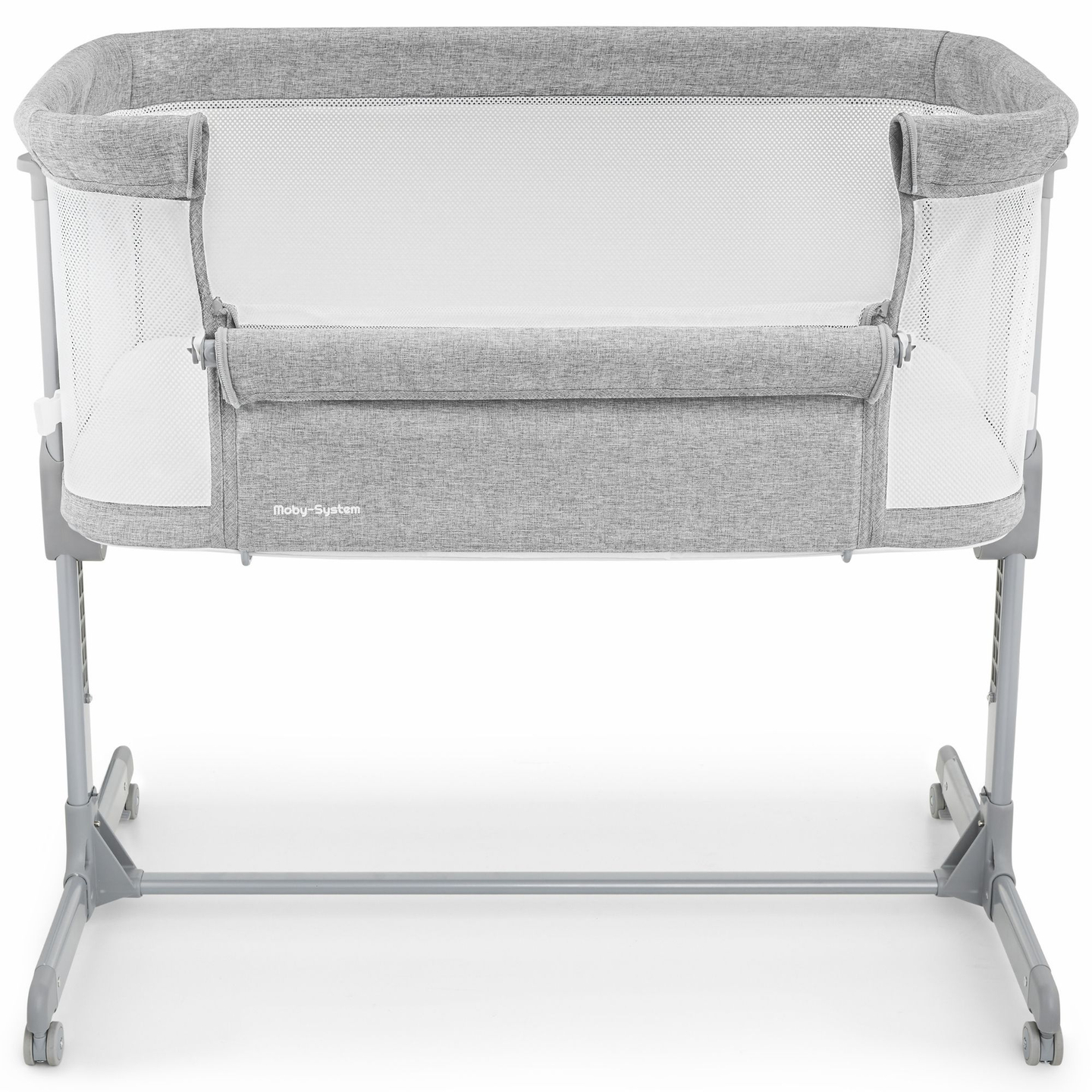 Culla allungabile Moby-Sistema LUNA 3in1 - grigio