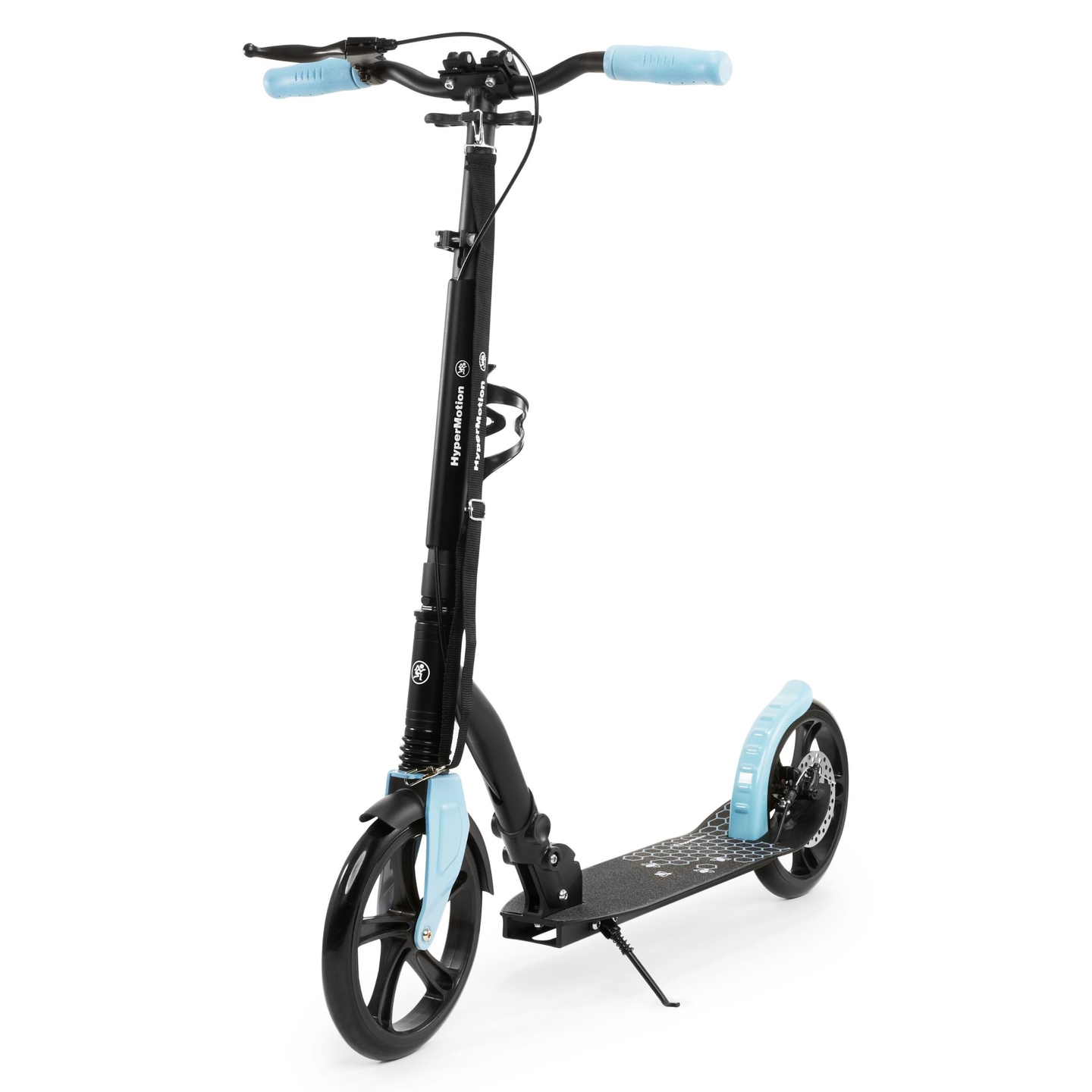 Scooter da città a due ruote HONEYBEE Blue HyperMotion 100kg - interamente in alluminio, ruote grandi da 250mm