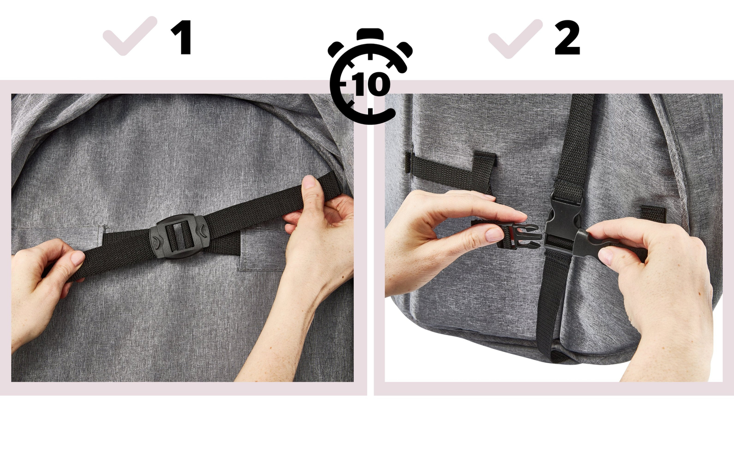 Lettino + Seggiolino + Culla 3 in 1 - Moby-System MILA