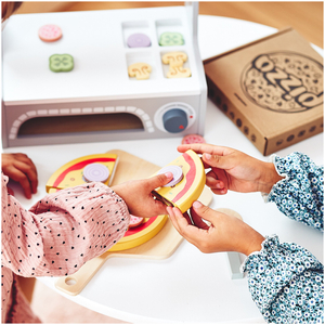 Set da forno per pizza in legno