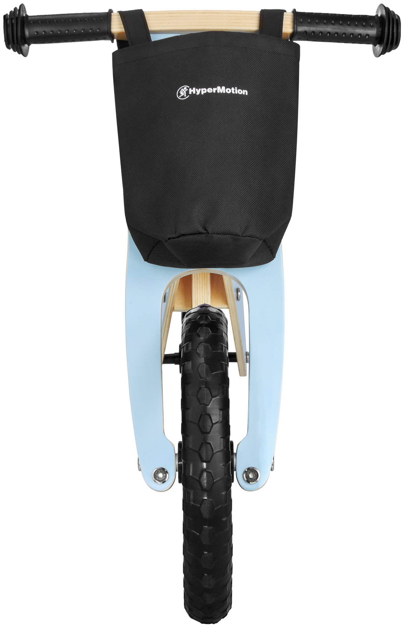 Bicicletta di legno HyperMotion LEXI - ruote in schiuma, super leggera - blu