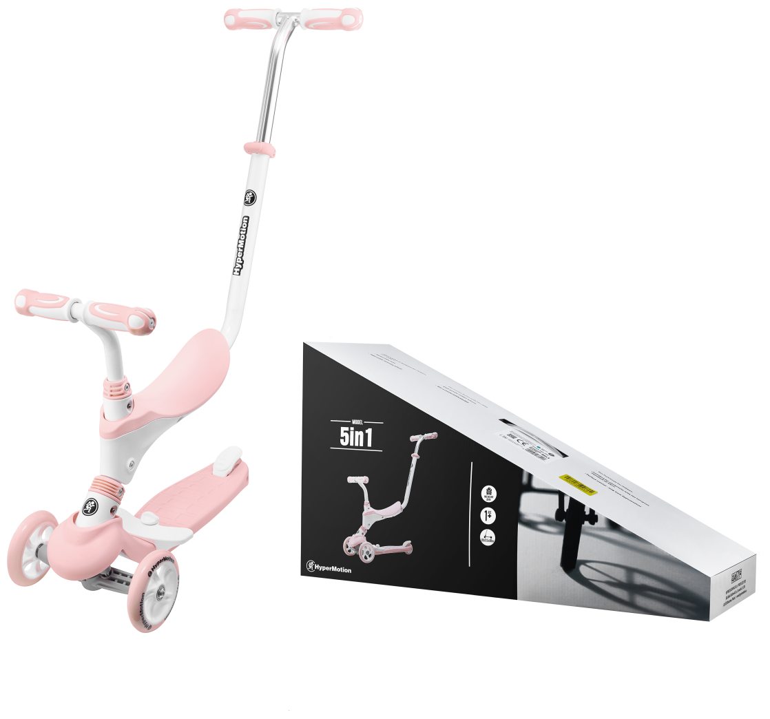 Scooter 5in1 HyperMotion - rosa