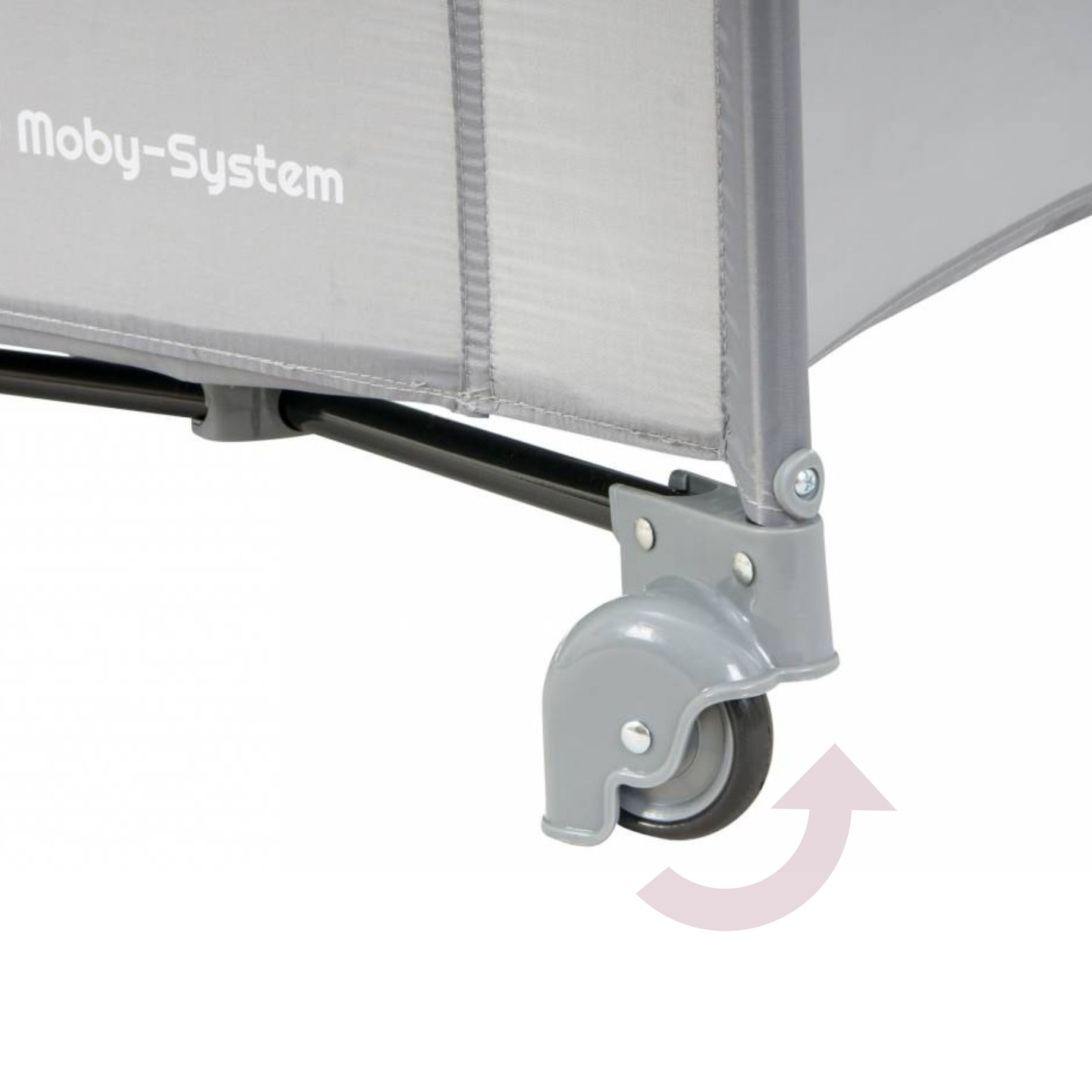 Lettino da viaggio Happy Traveller BASIC - grigio