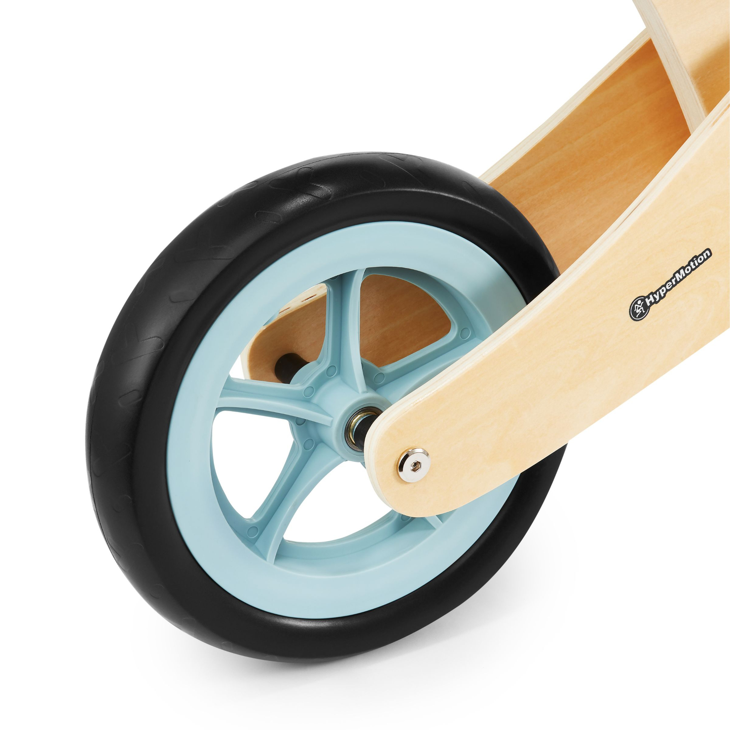 Triciclo in legno e bici senza pedali 2in1 - HyperMotion PERCY - blu