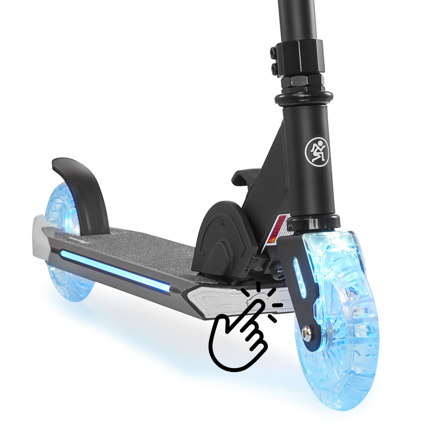 Scooter a due ruote con luce pieghevole a LED - HyperMotion Ice Flash