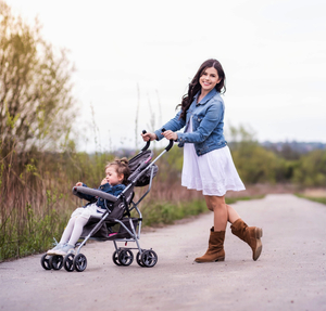 Carrozzina leggera, Moby-System Barton colore: grigio