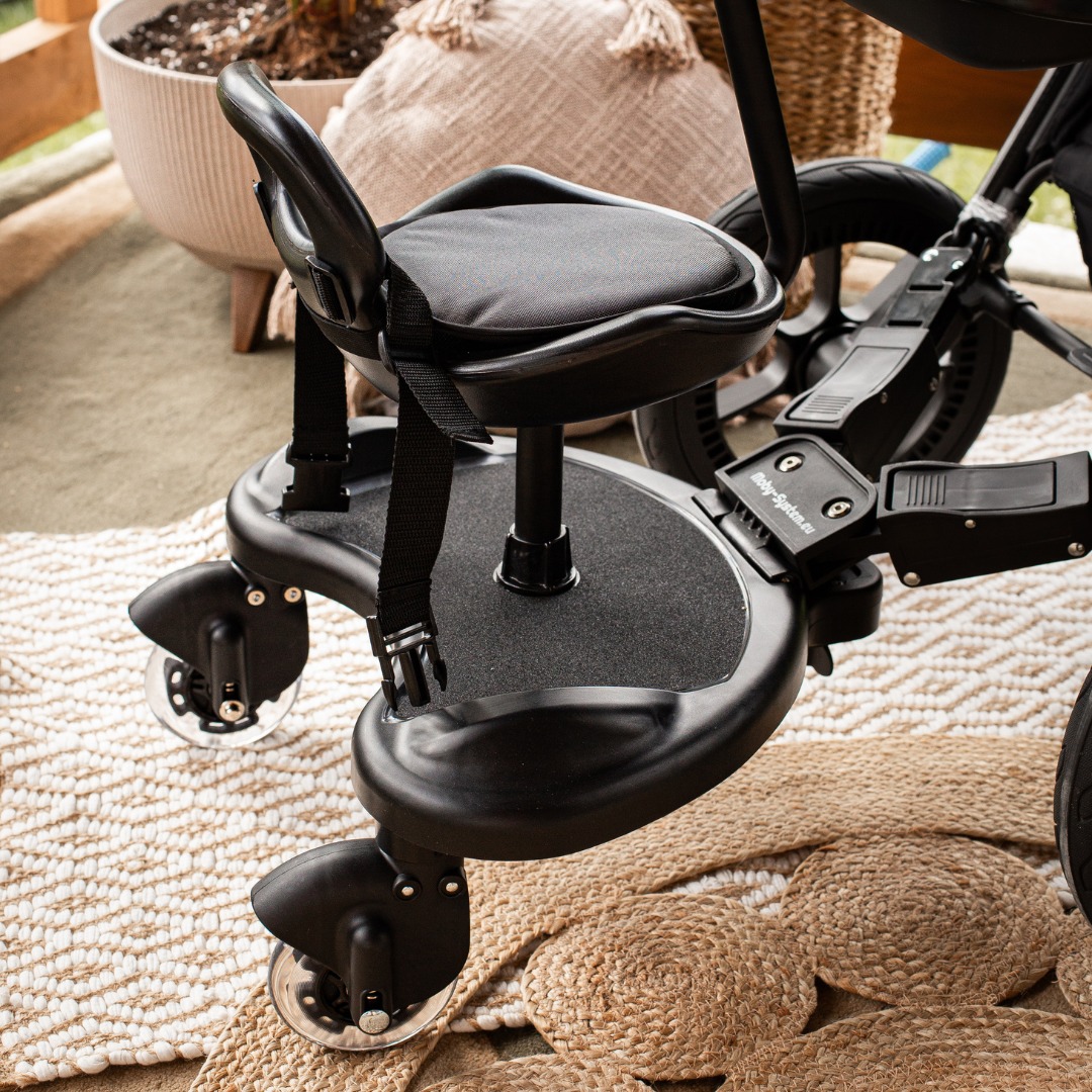 MR BUGGY carrozzina allungabile con sedile - ruote a LED