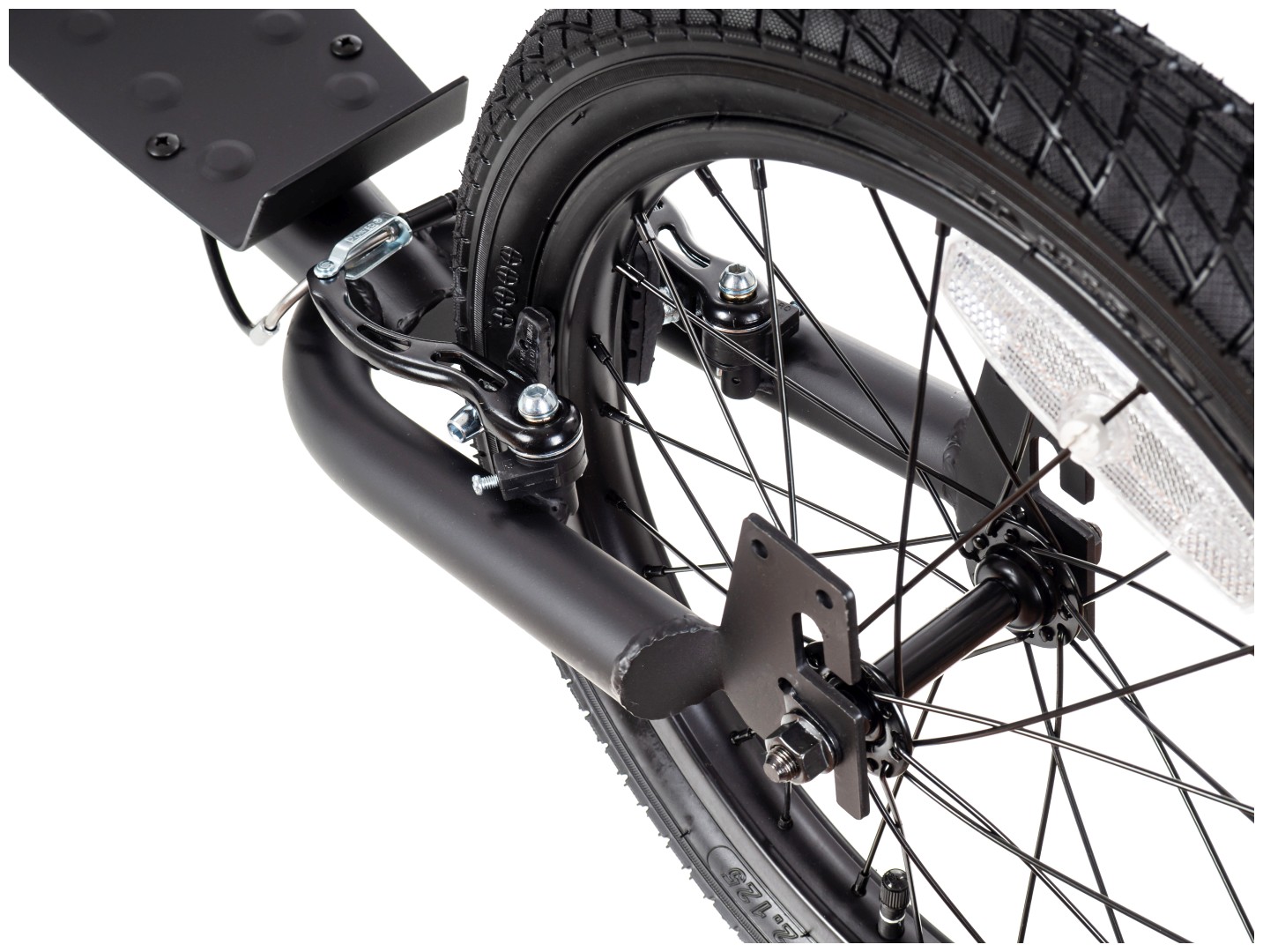 Monopattino da città HyperMotion RIVA con ruote gonfiabili da 50 cm e 40 cm