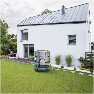 Trampolino domestico 140cm con rete di sicurezza - per bambini 3-6 anni