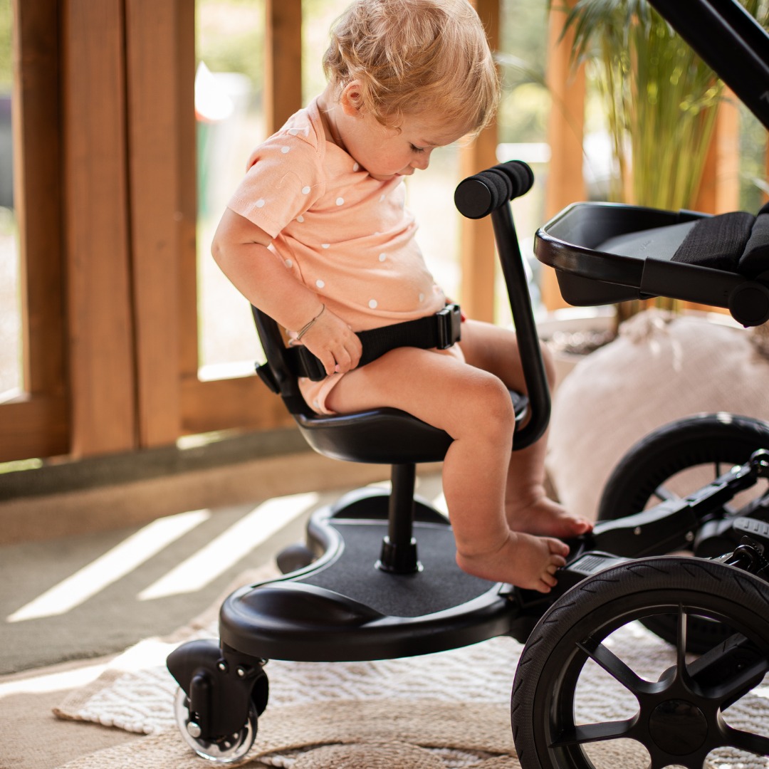 MR BUGGY carrozzina allungabile con sedile - ruote a LED