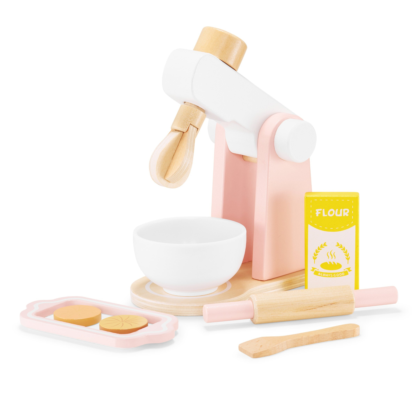 Impastatrice in legno con accessori, per bambini