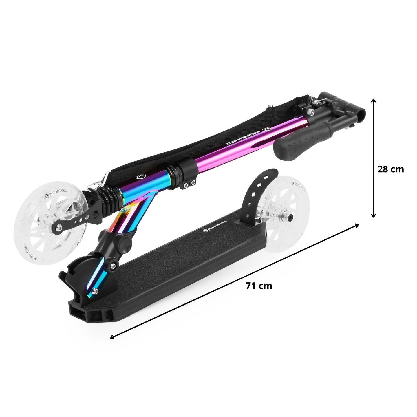 Scooter a due ruote HOLO MAJESTIC HyperMotion 100kg - interamente in alluminio