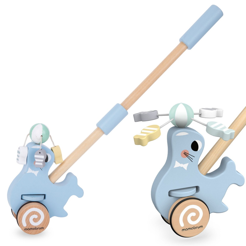 Guarnizione in legno con asta di spinta - spintore