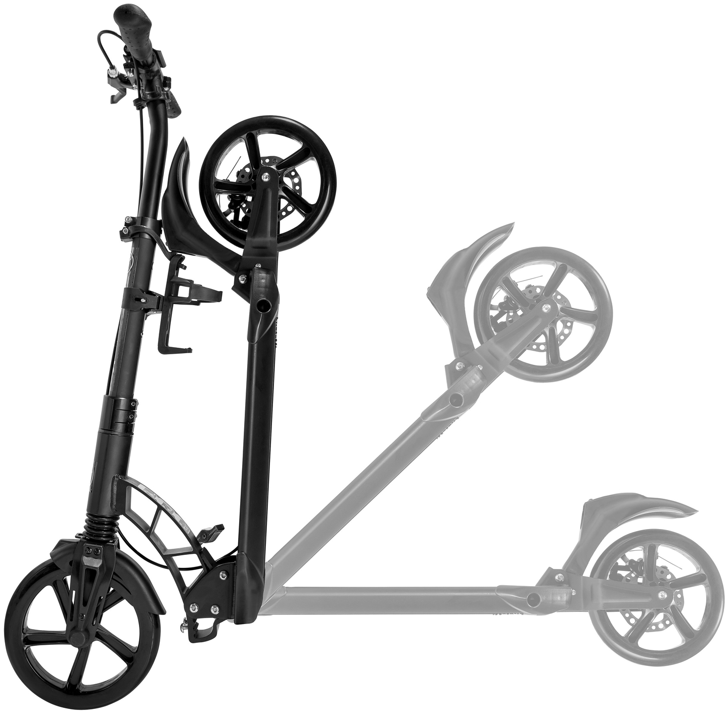 HyperMotion REGAMO scooter per adulti - nero