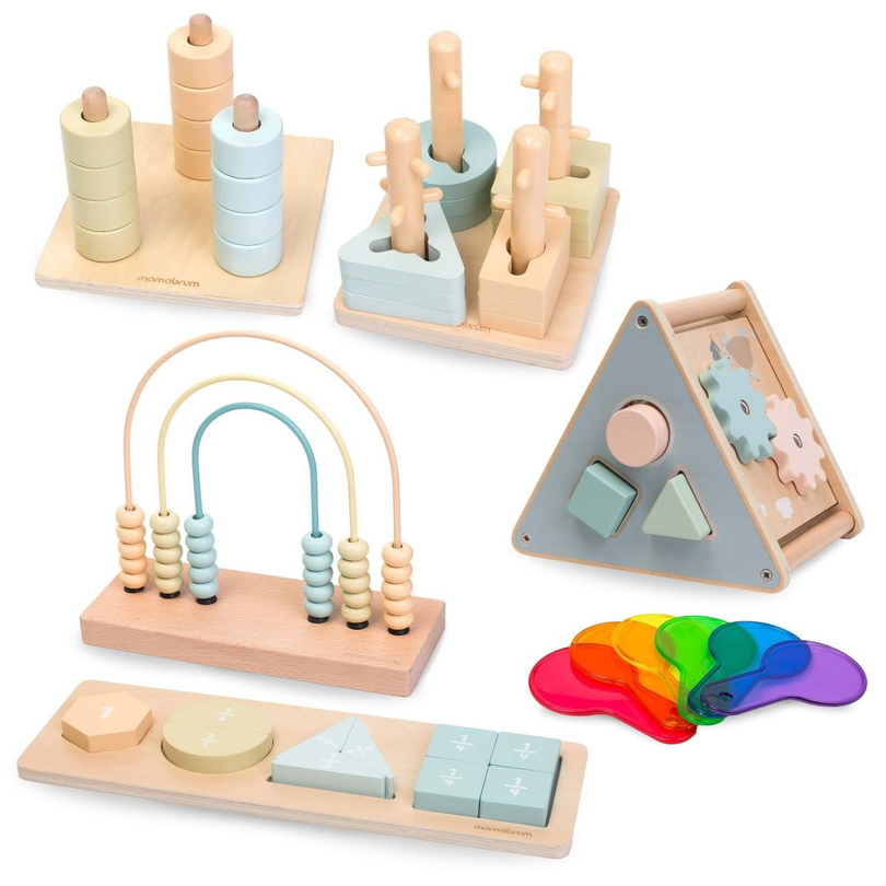 Set di giocattoli Montessori per bambini di 2-3 anni