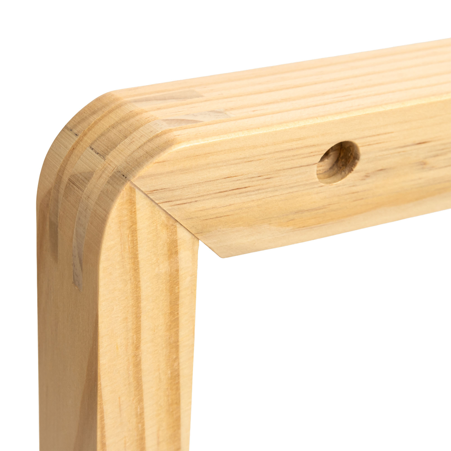 Cornice da parete in legno - per il montaggio delle lavagne didattiche Mamabrum