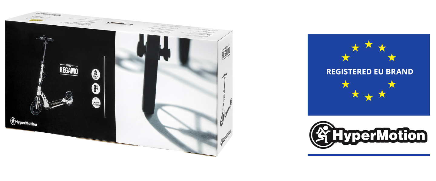 HyperMotion REGAMO scooter per adulti - nero