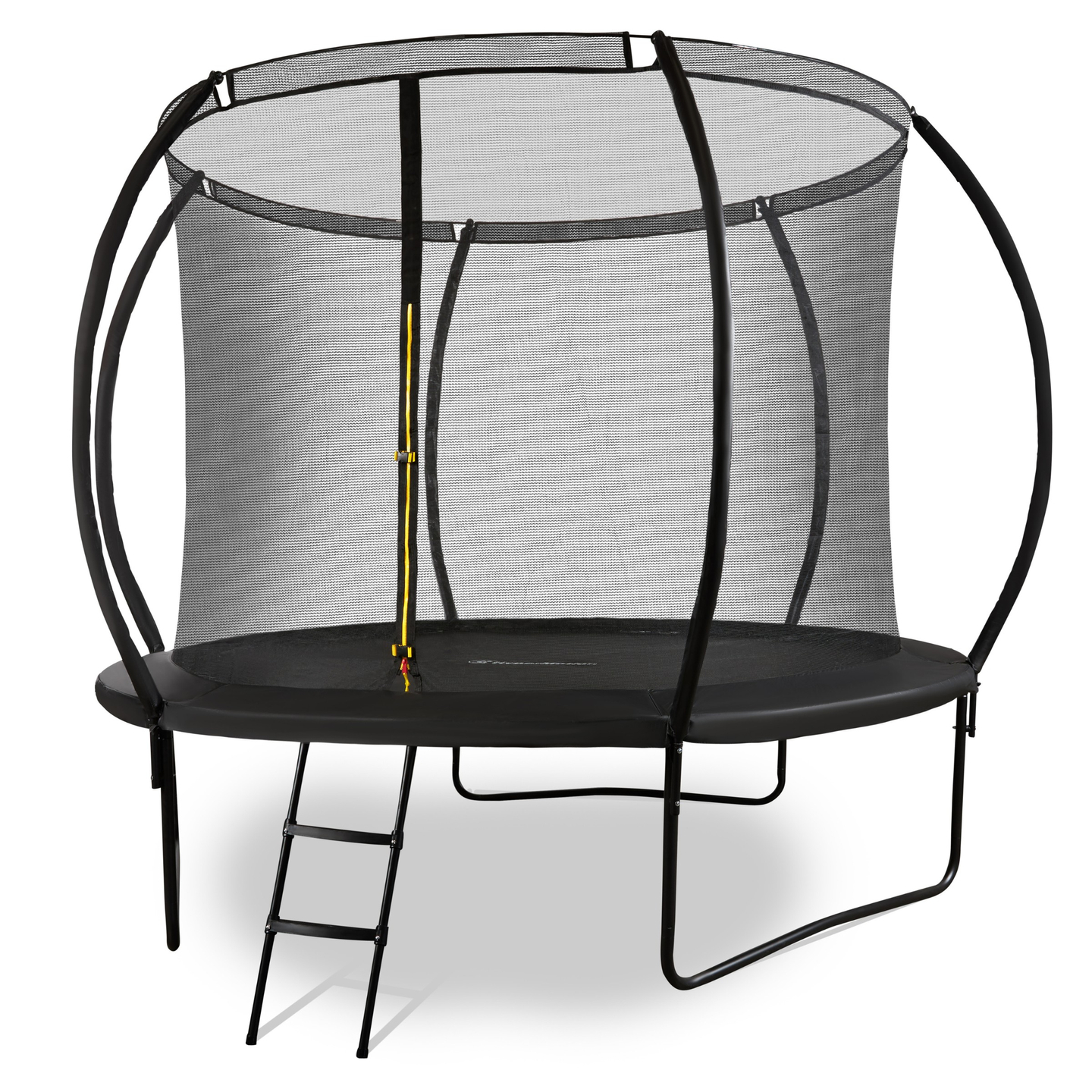 Trampolino da giardino XL per bambini HyperMotion - 305 cm 10FT - con scala e rete interna - per casa e giardino