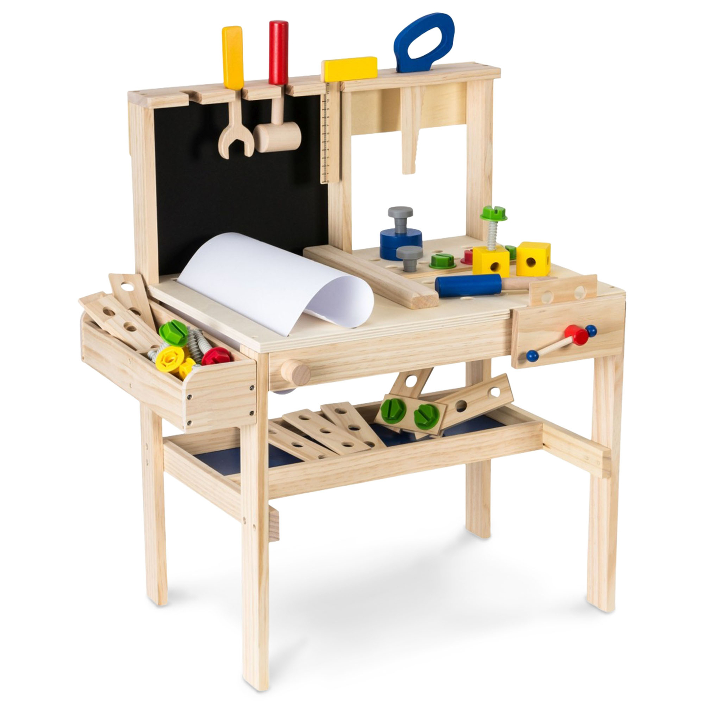 Set fai da te in legno XXL - 75 pezzi