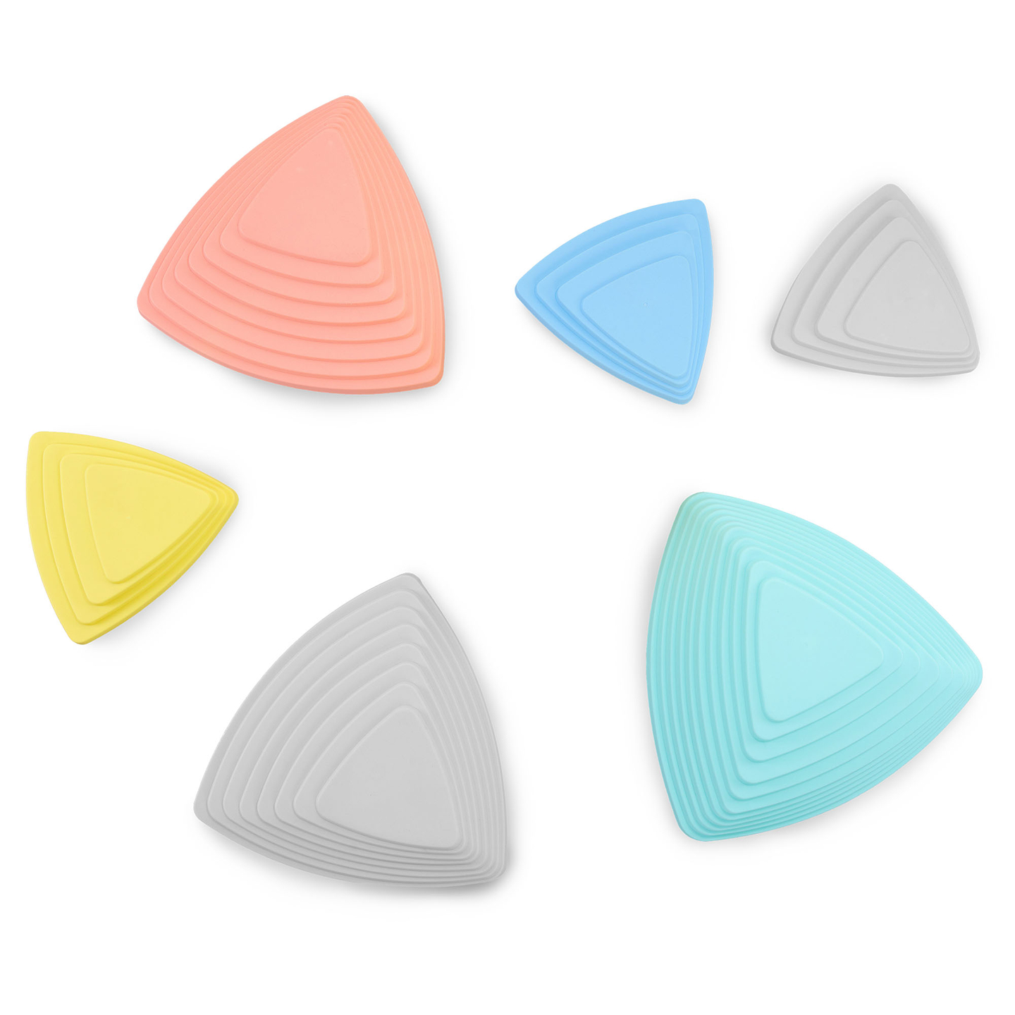 Pietre di bilanciamento colorate - 6 pezzi