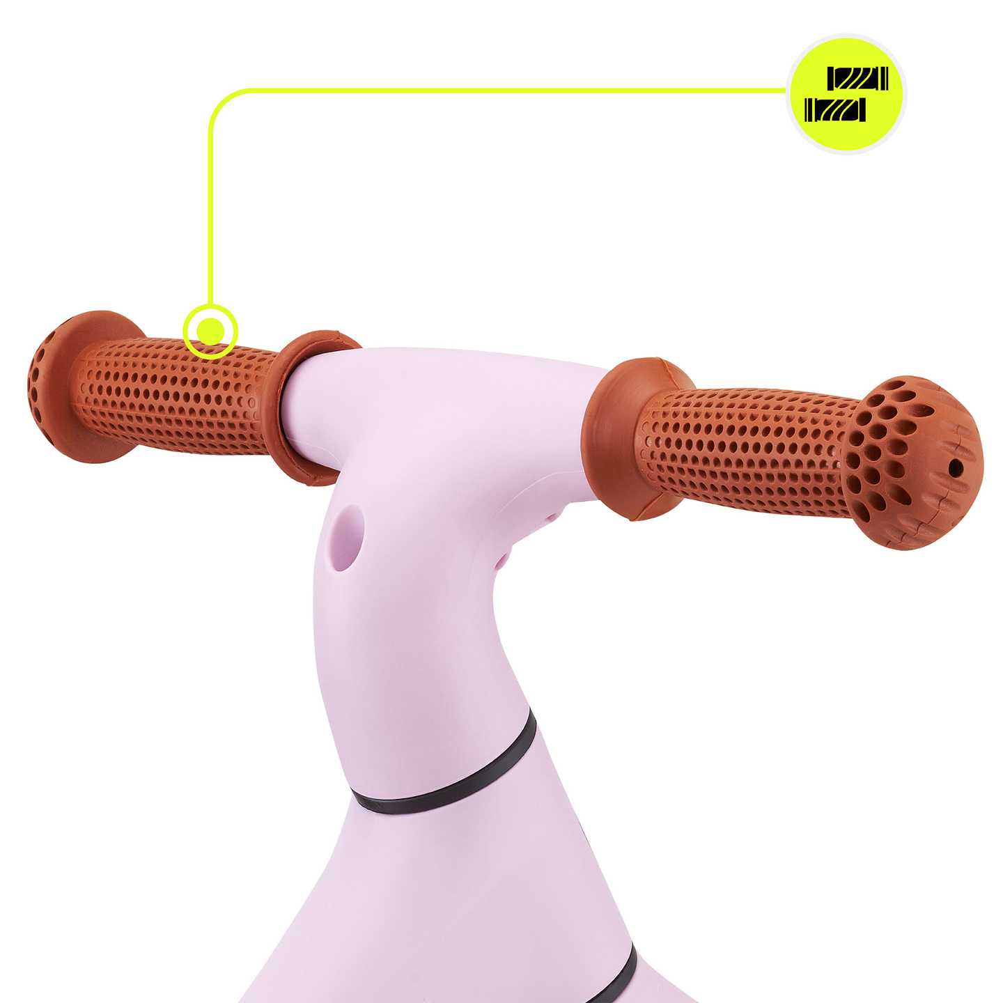 Bicicletta da fondo per bambini HyperMotion Marcelo - rosa