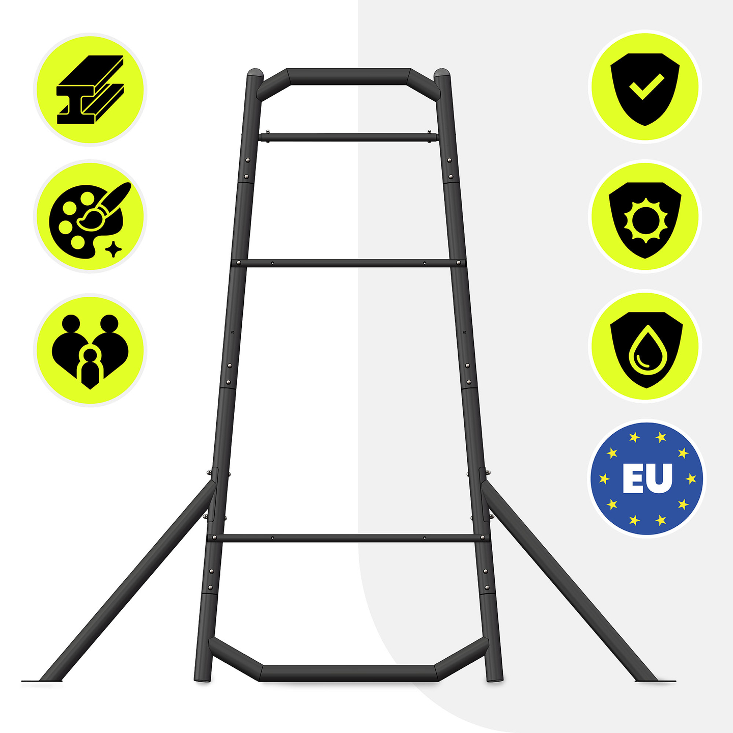 Scala ginnica da giardino, metallo