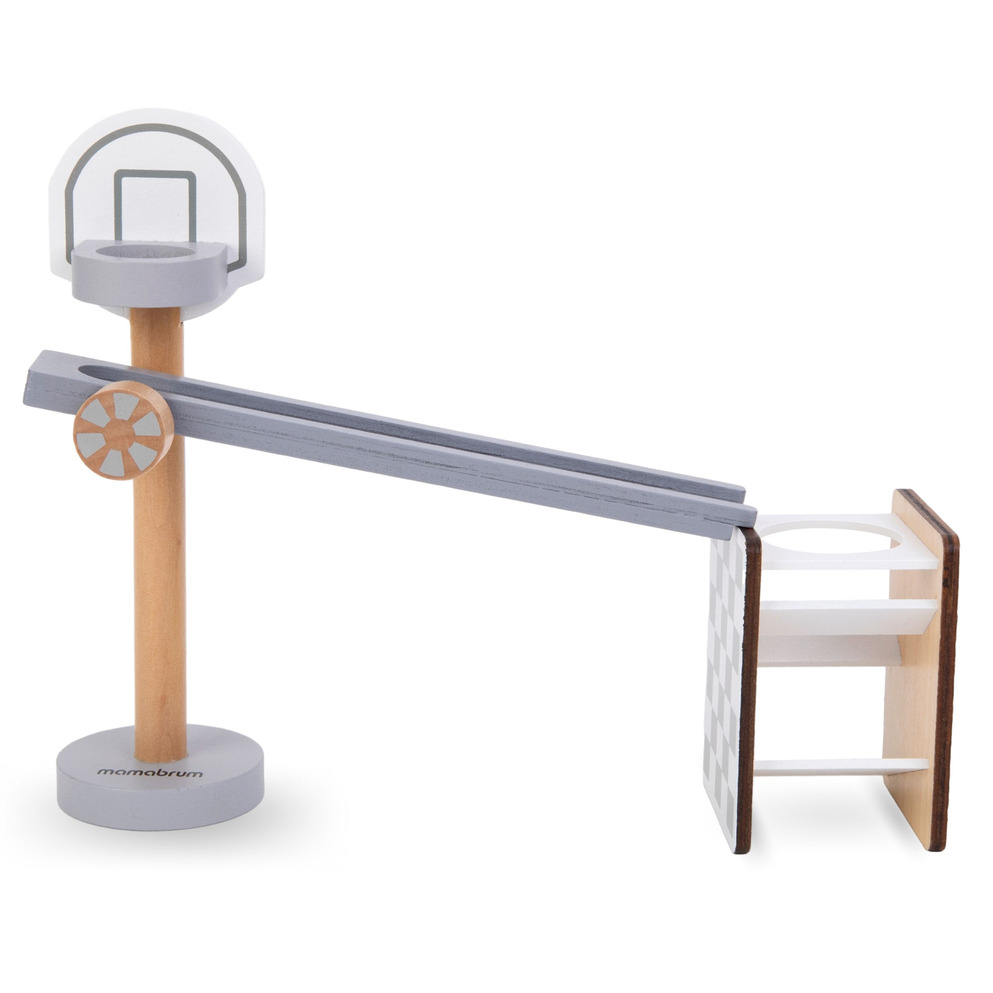 Blocchi di domino in legno - percorso ad ostacoli - 48 elementi