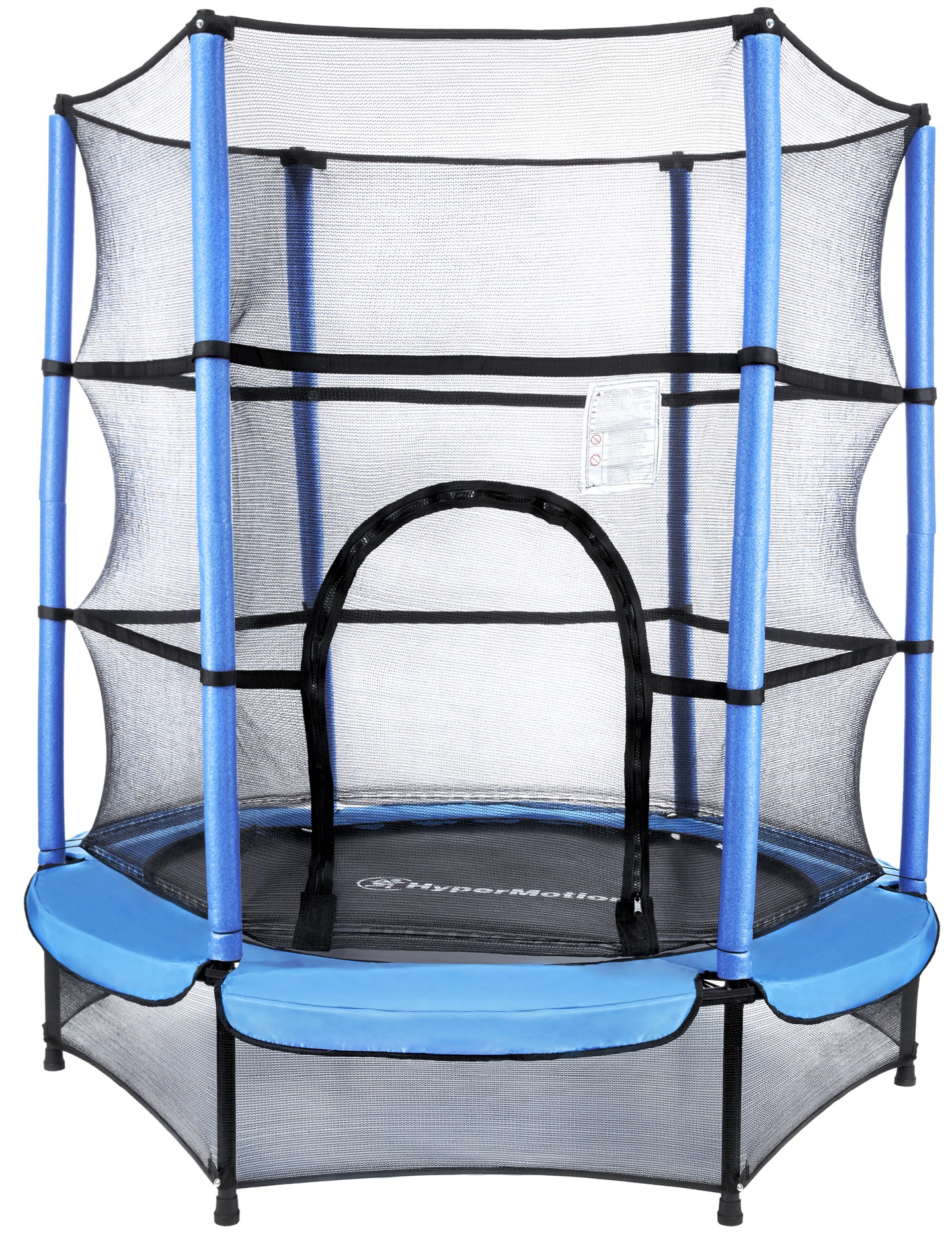 Trampolino domestico 140cm con rete di sicurezza - per bambini 3-6 anni