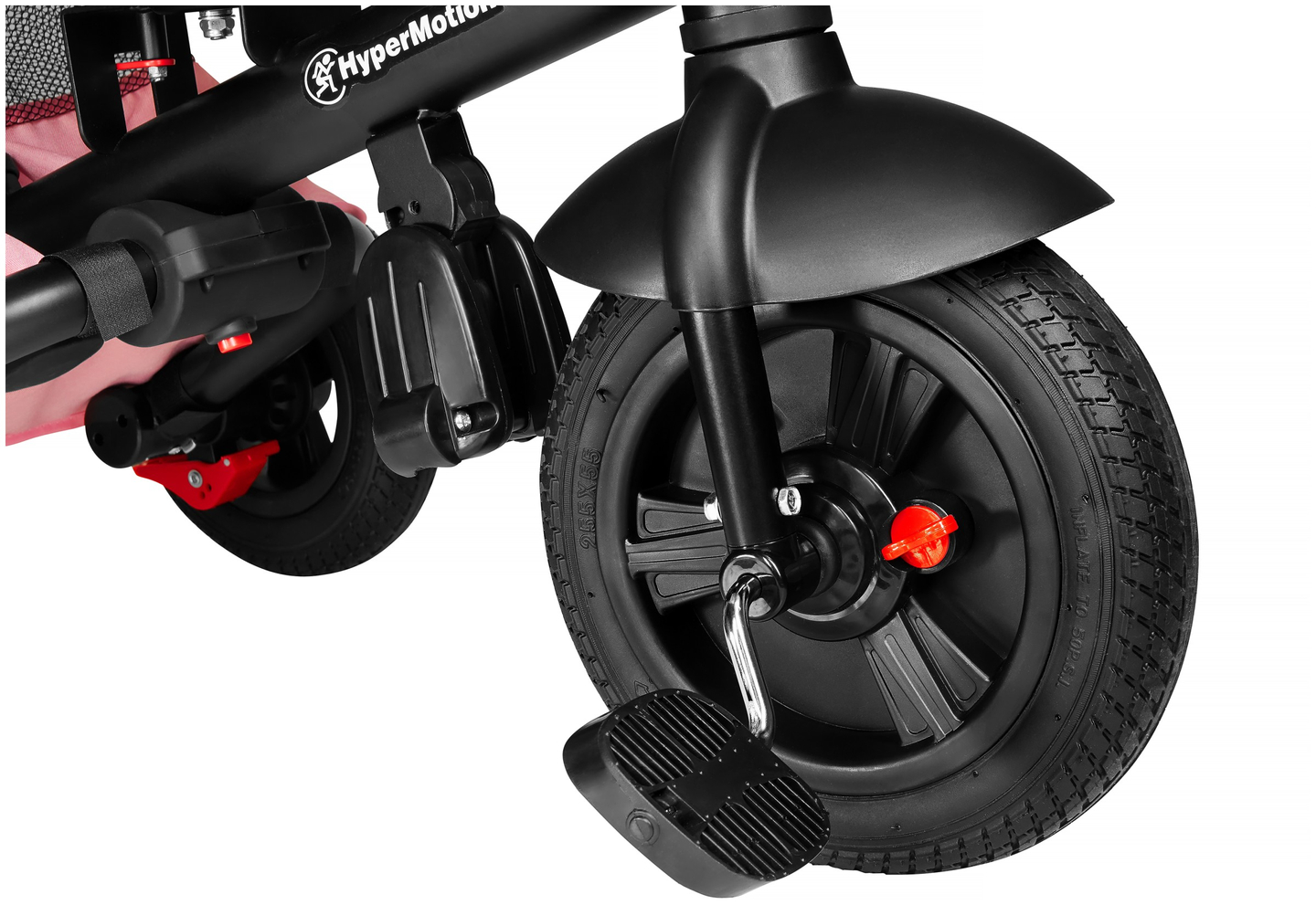 Tobi Velar triciclo + pellicola antipioggia - rosa