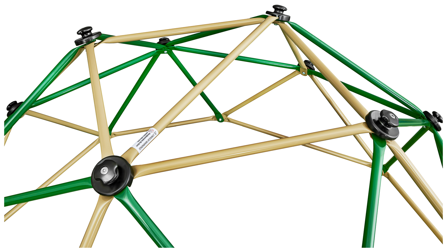 Cupola di arrampicata per bambini HyperMotion XL, geodome, parco giochi da giardino, diametro: 1,8 m