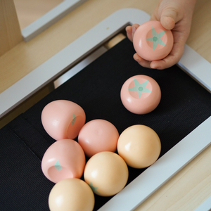 Mercato ortofrutticolo in legno - grande bancarella XXL, negozio con registratore di cassa