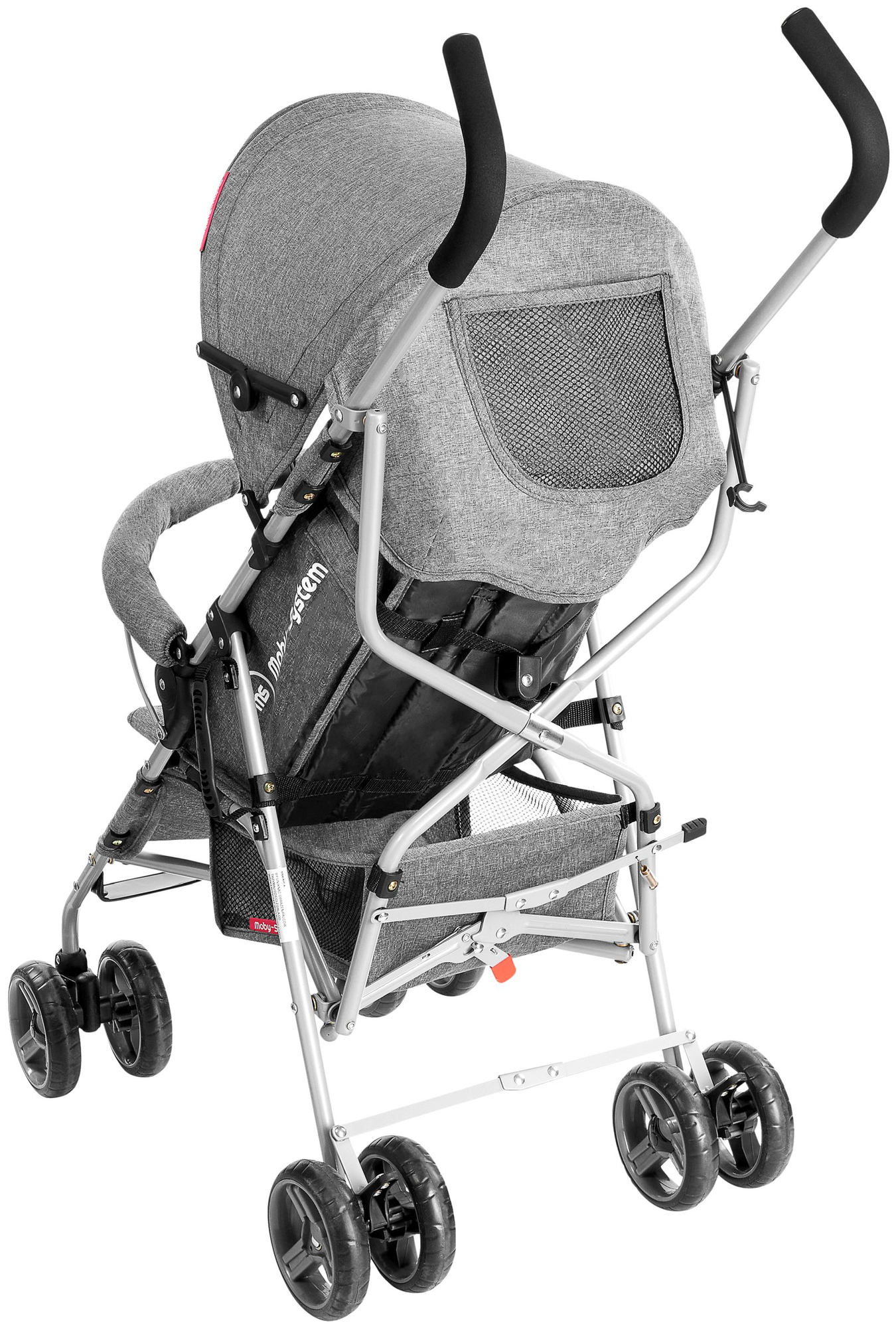Carrozzina leggera, Moby-System Barton colore: grigio