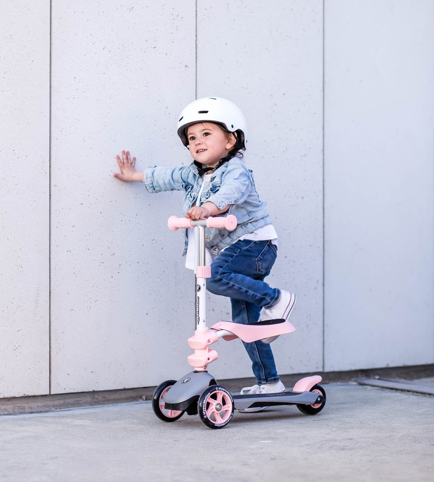 Triciclo di equilibrio HyperMotion 3in1 - rosa