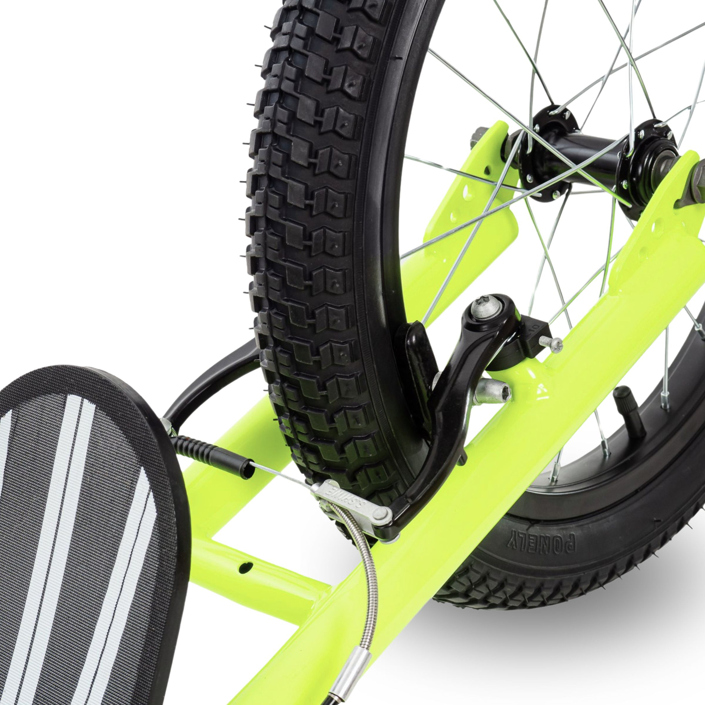 Monopattino da città Hypermotion RUNKIE con ruote gonfiabili da 40 cm (16'')