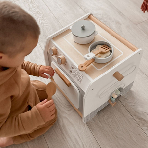 Cucina in legno - cubo didattico