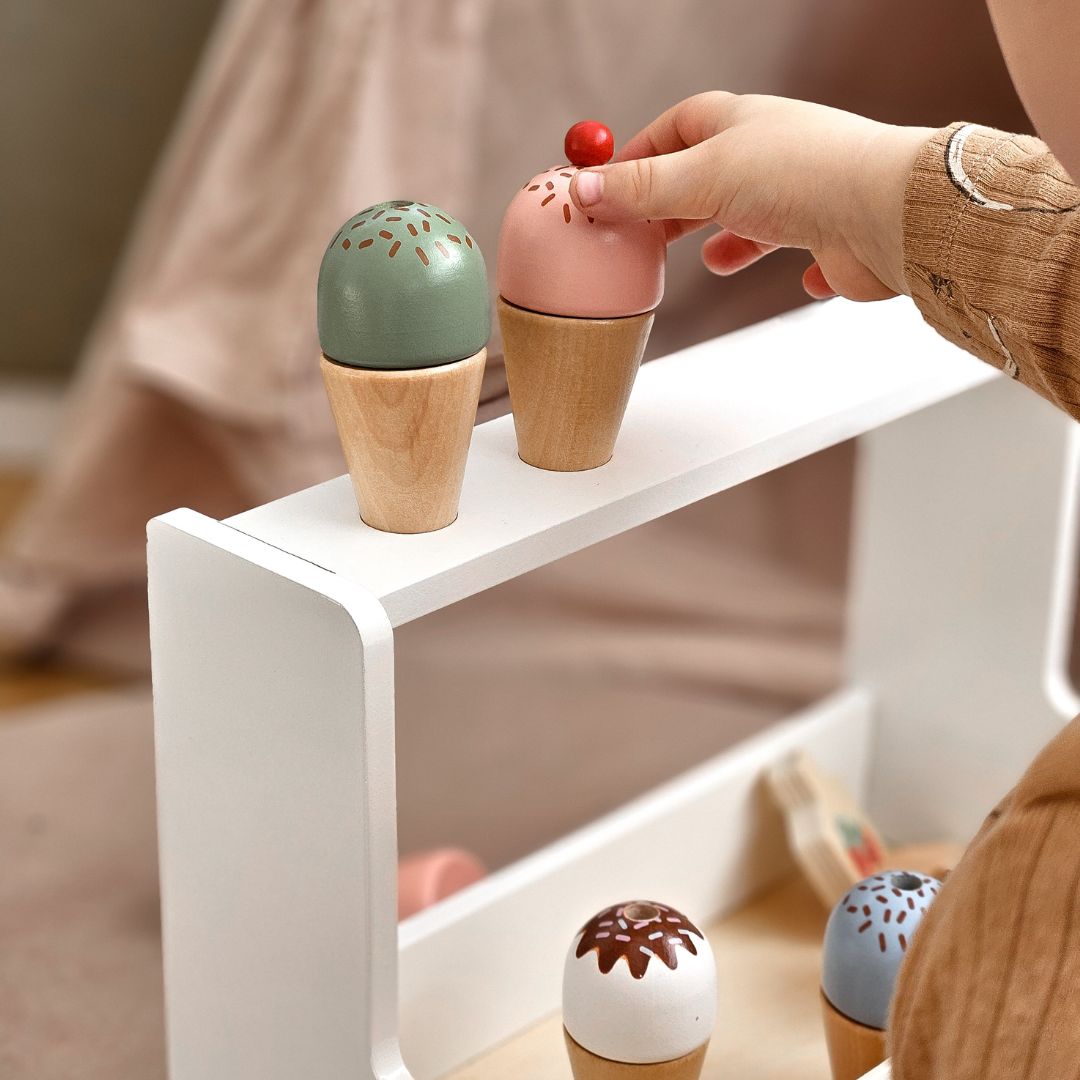 Gelateria in legno - gelateria