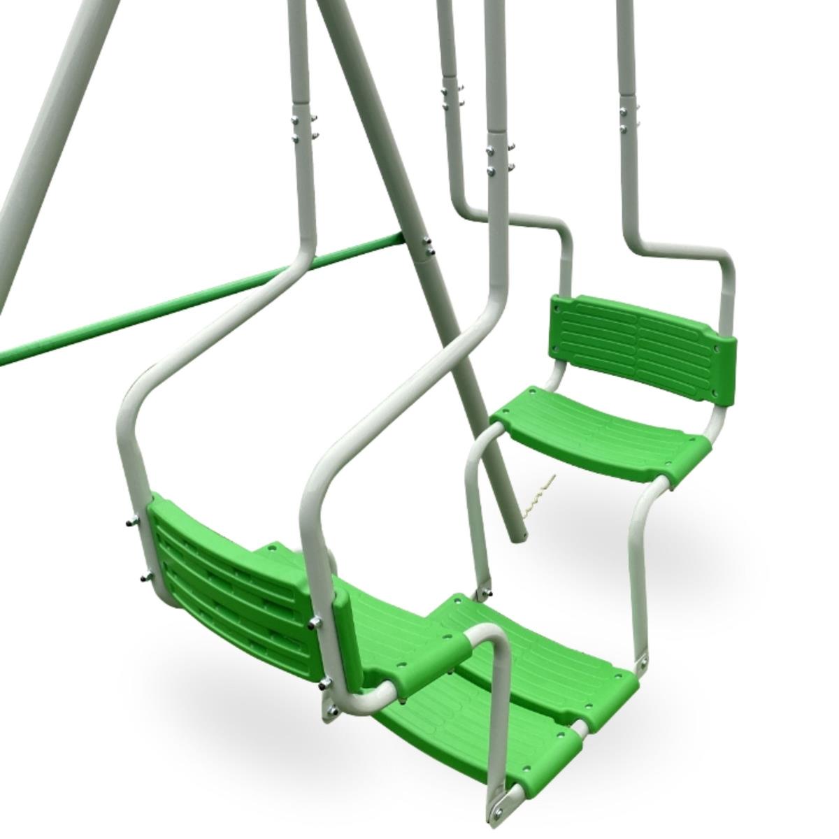Altalena per bambini da 6 persone - parco giochi in giardino