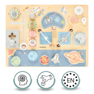 Tavola manipolativa di legno - Cosmos