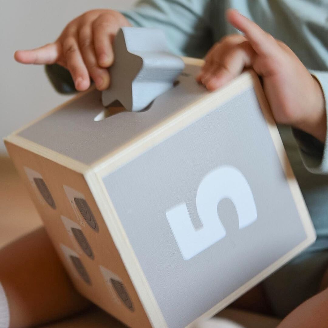 Torre di legno - smistatore di forme numeri alfabeto animali