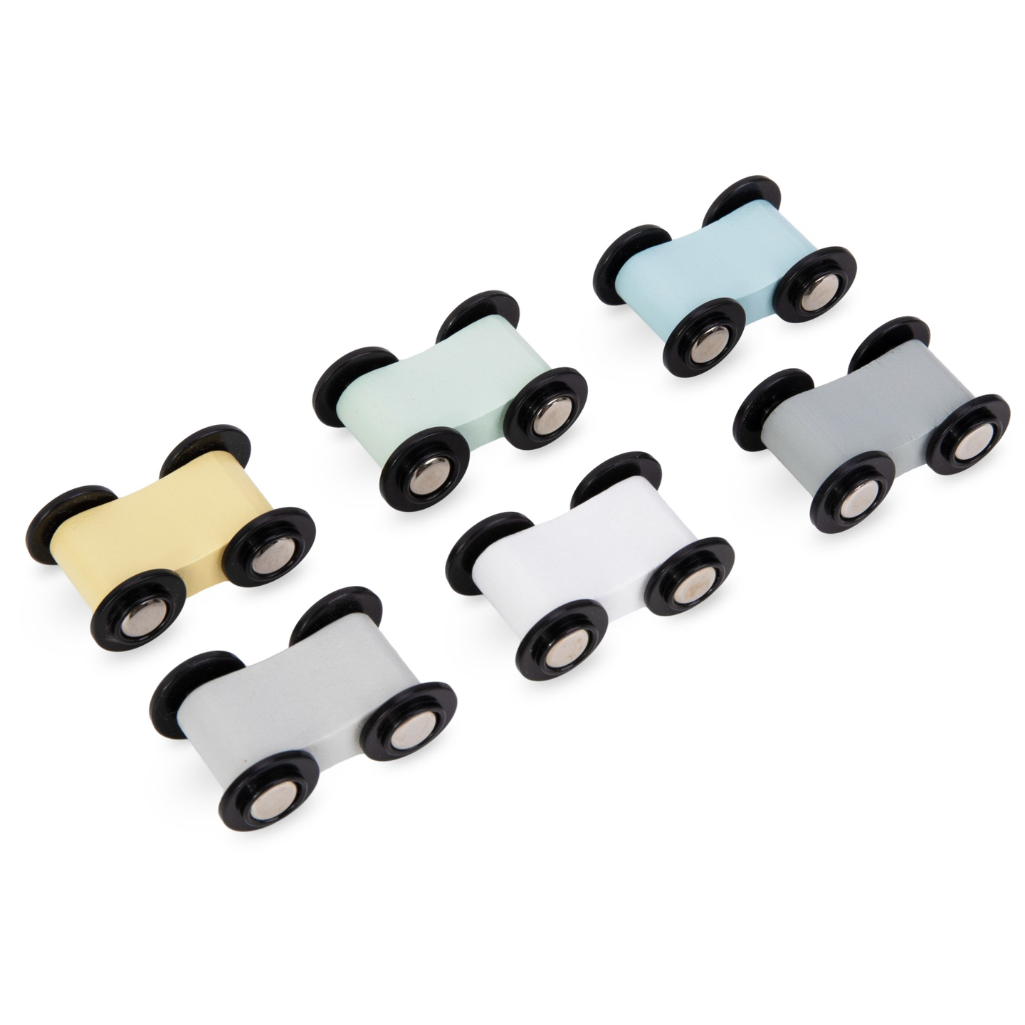 Pista di legno - scivolo per auto - 6 piani