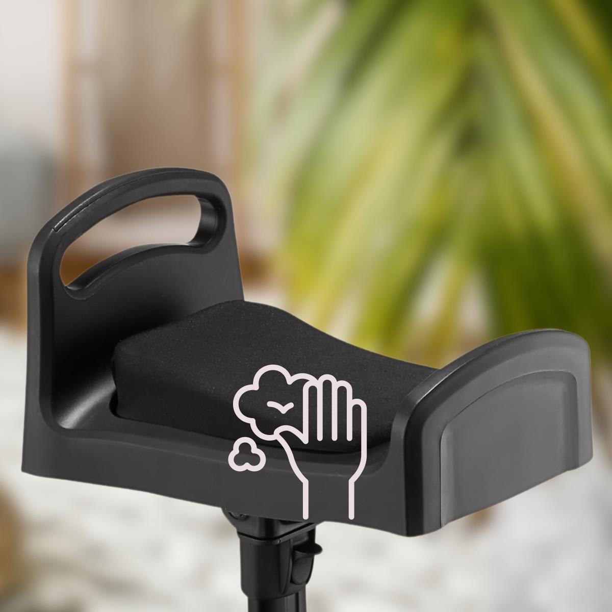 Estensione della carrozzina con sedile regolabile e sistema di fissaggio universale - Moby-System BUGGY2GO