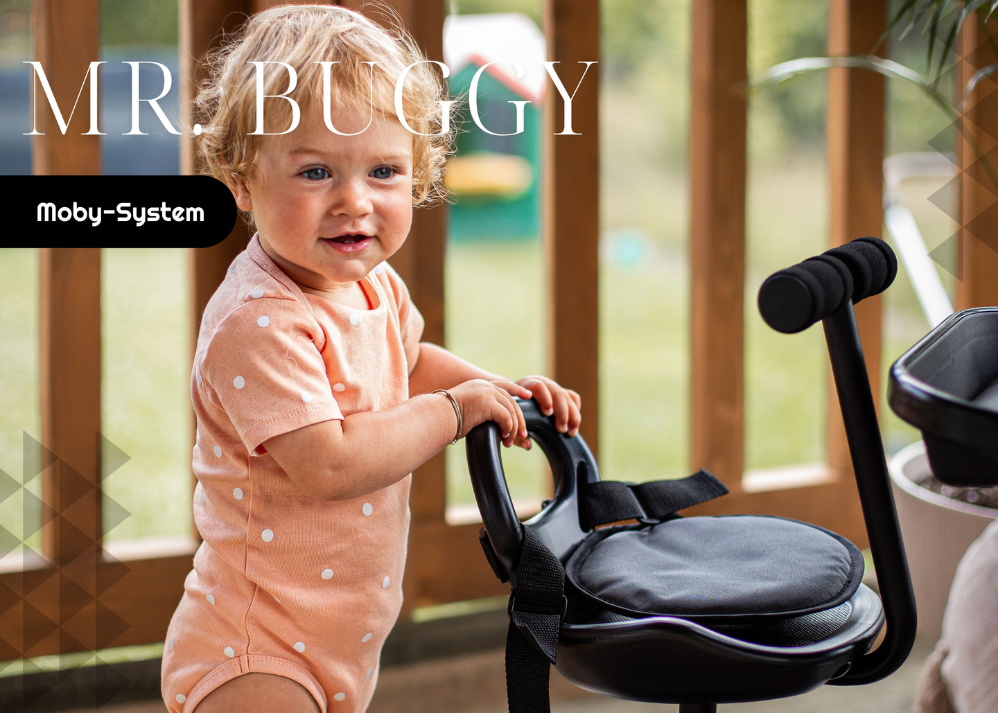 MR BUGGY carrozzina allungabile con sedile - ruote a LED