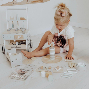 Scatola educativa Montessori per bambini piccoli - 6 giocattoli