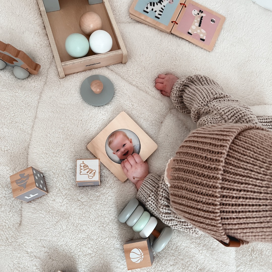 Scatola didattica Montessori per bambini - 6 giocattoli