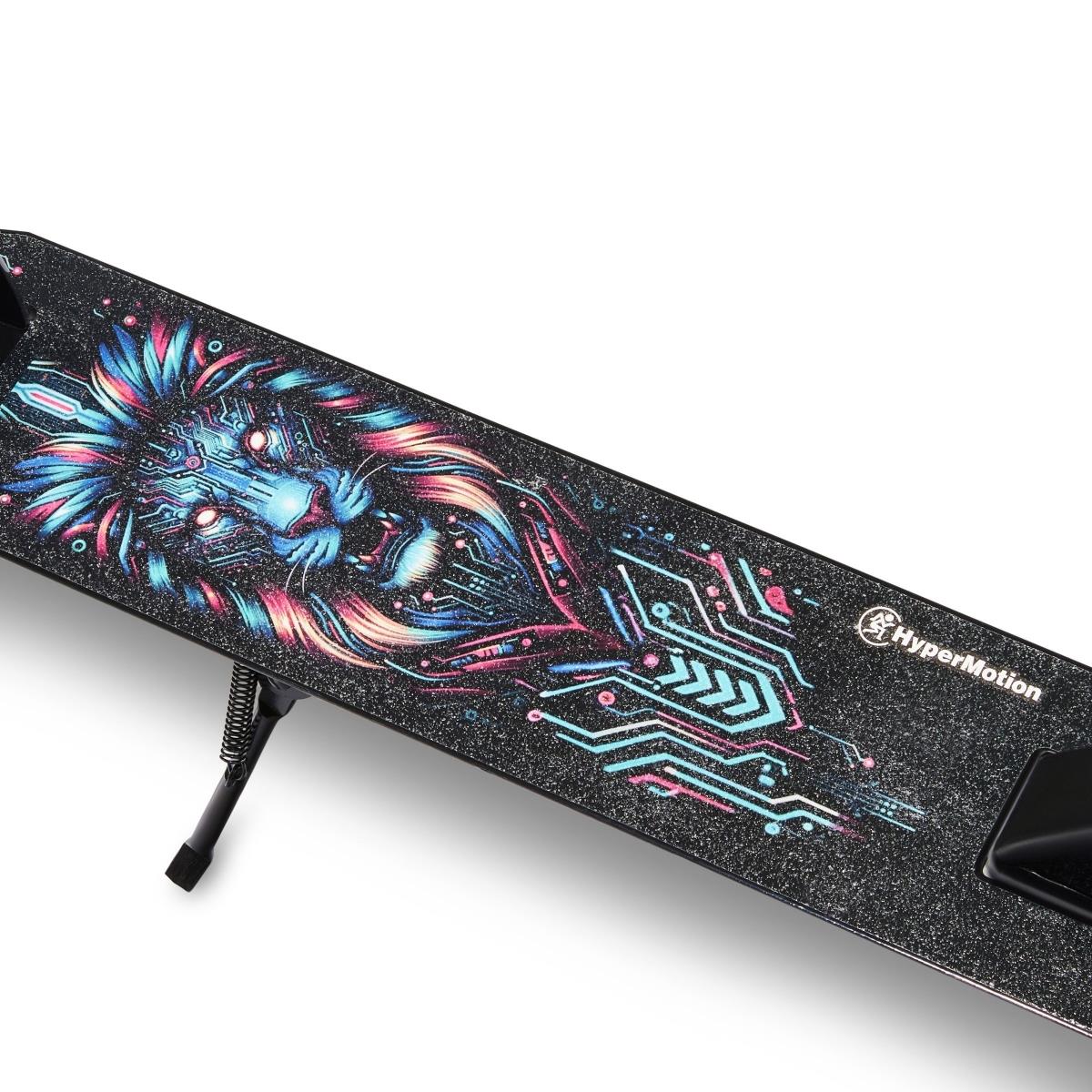 Scooter a due ruote per giovani adulti - con ammortizzatore - Hypermotion CITY SWIFT Digital Lion - 100kg