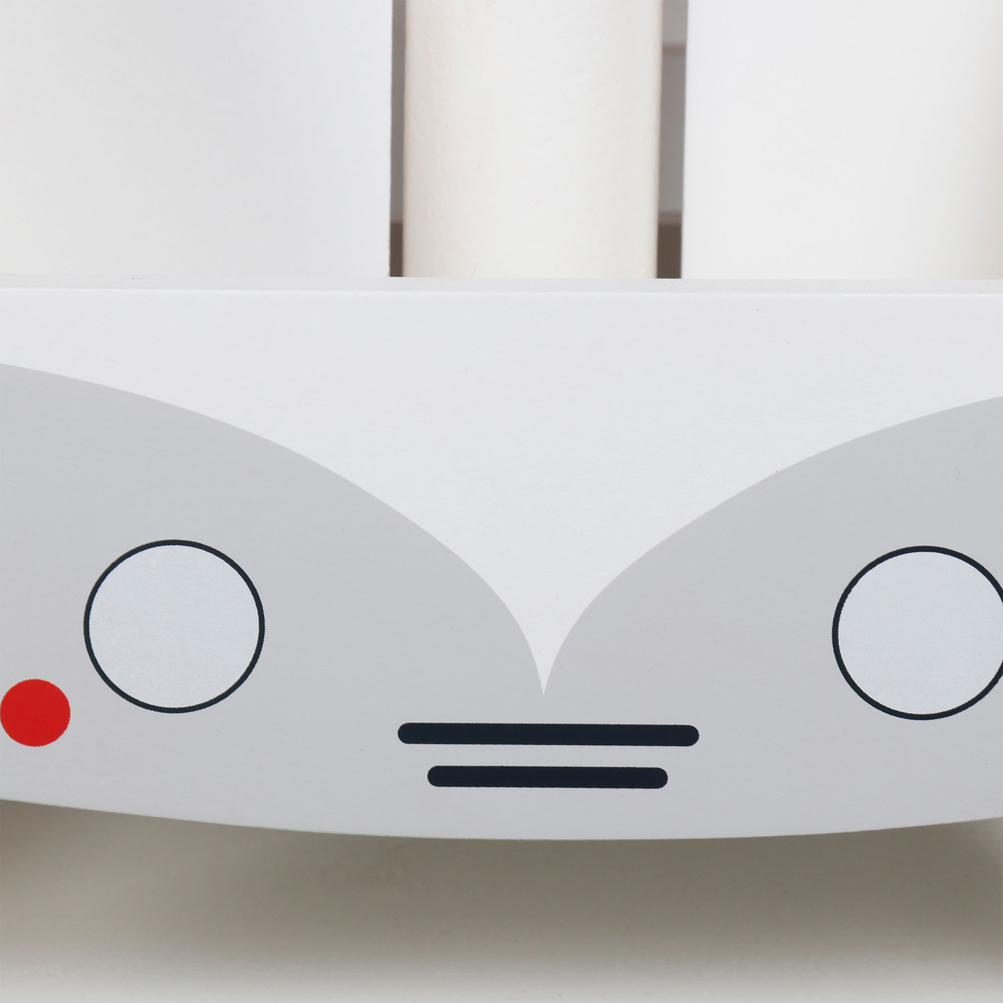 Autobus in legno per bambini - Autobus con vani portaoggetti e spazio per animali di peluche