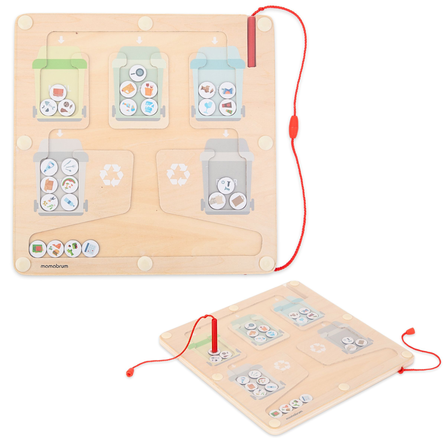 Puzzle magnetico Riciclaggio