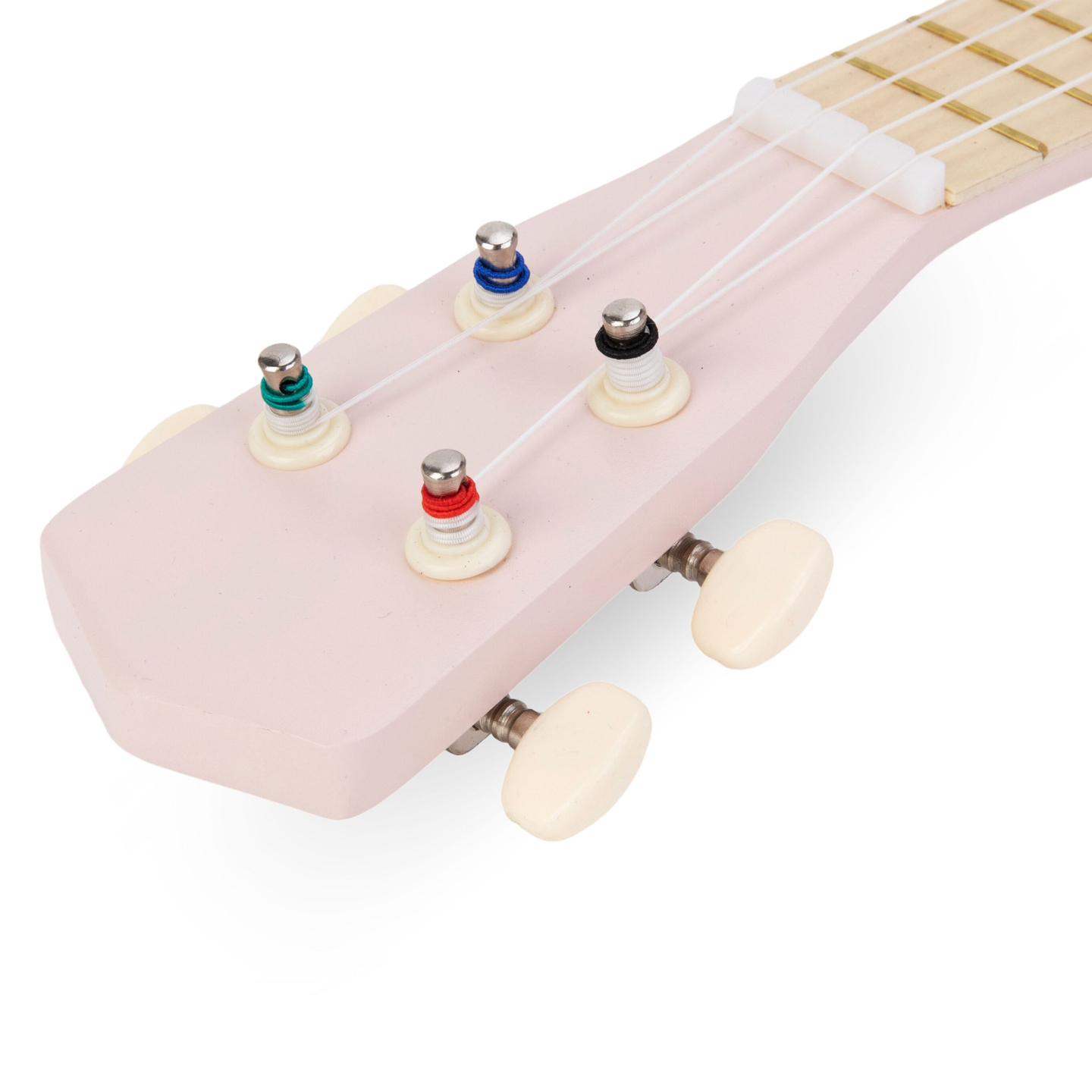 Chitarra di legno per bambini - ukulele - colore rosa