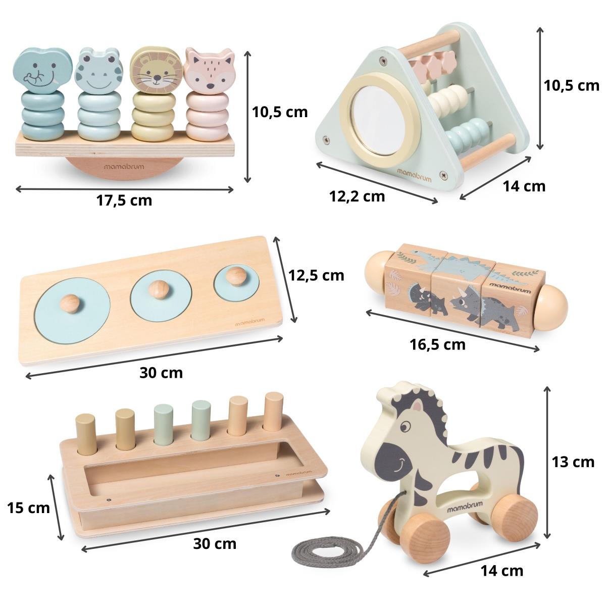 Set di giocattoli Montessori per bambini 19-24 mesi