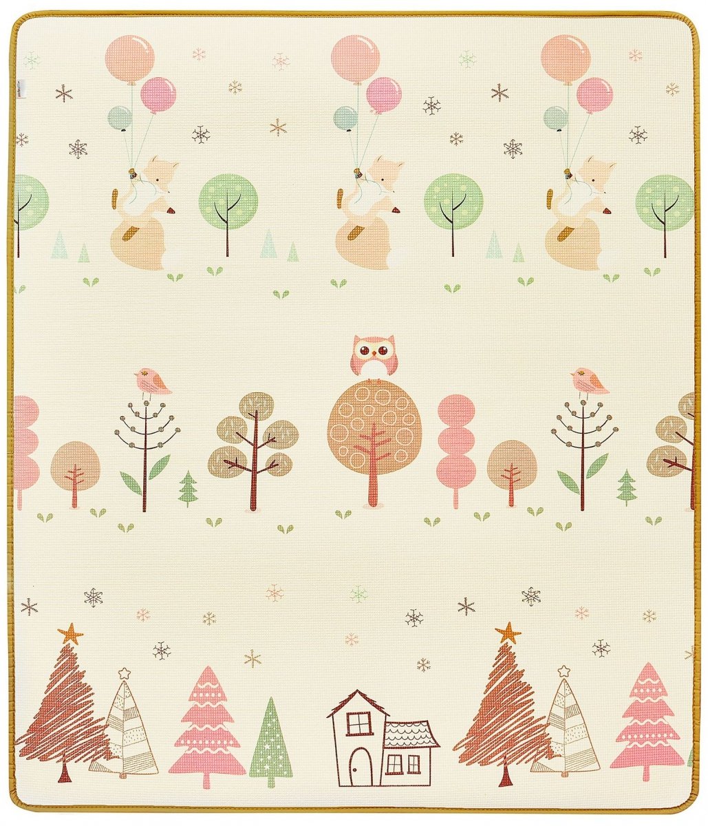 Tappeto biadesivo XXL - rotolo 2 CM (foresta e zigzag)